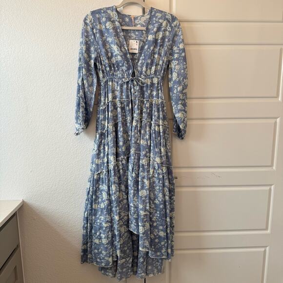 Free People Pappiet Floral Midi Dress - Picture 5 of 10